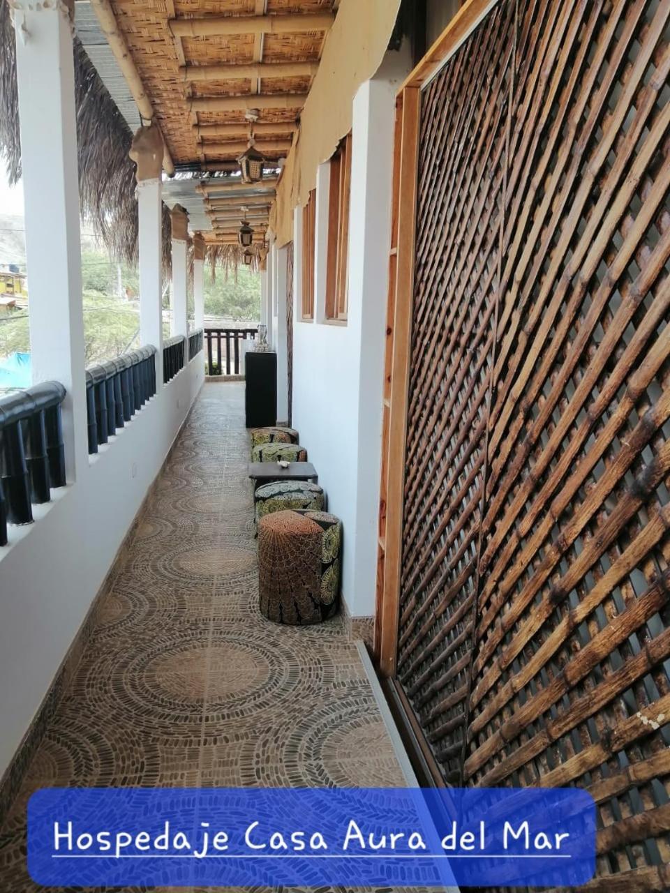 Casa Aura Del Mar Otel Máncora Dış mekan fotoğraf