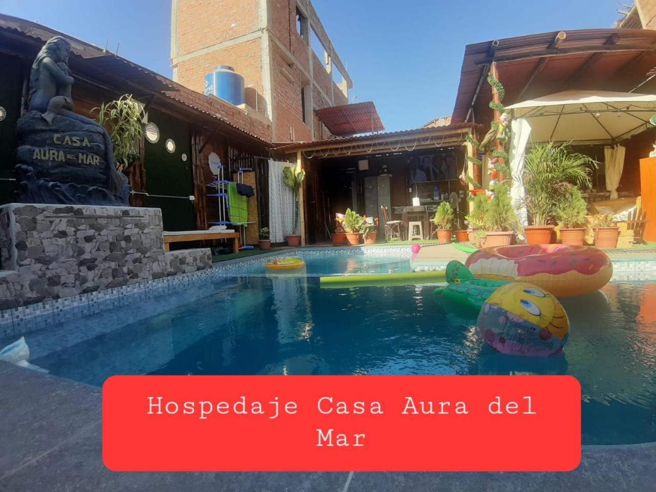 Casa Aura Del Mar Otel Máncora Dış mekan fotoğraf