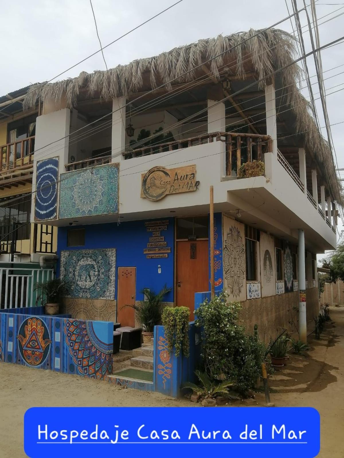 Casa Aura Del Mar Otel Máncora Dış mekan fotoğraf