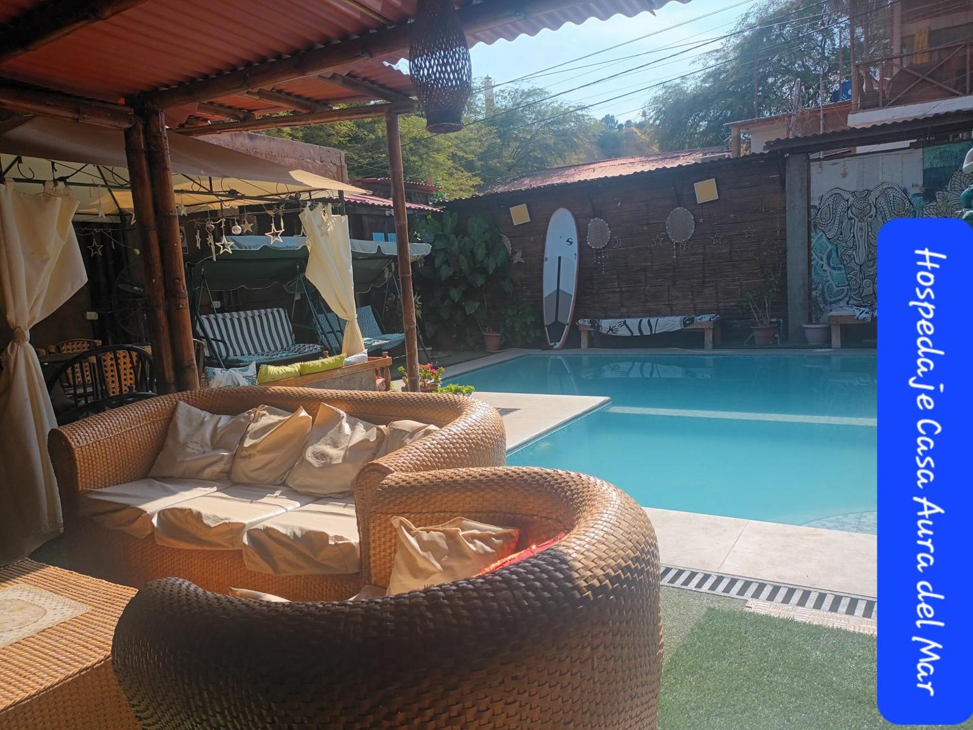 Casa Aura Del Mar Otel Máncora Dış mekan fotoğraf