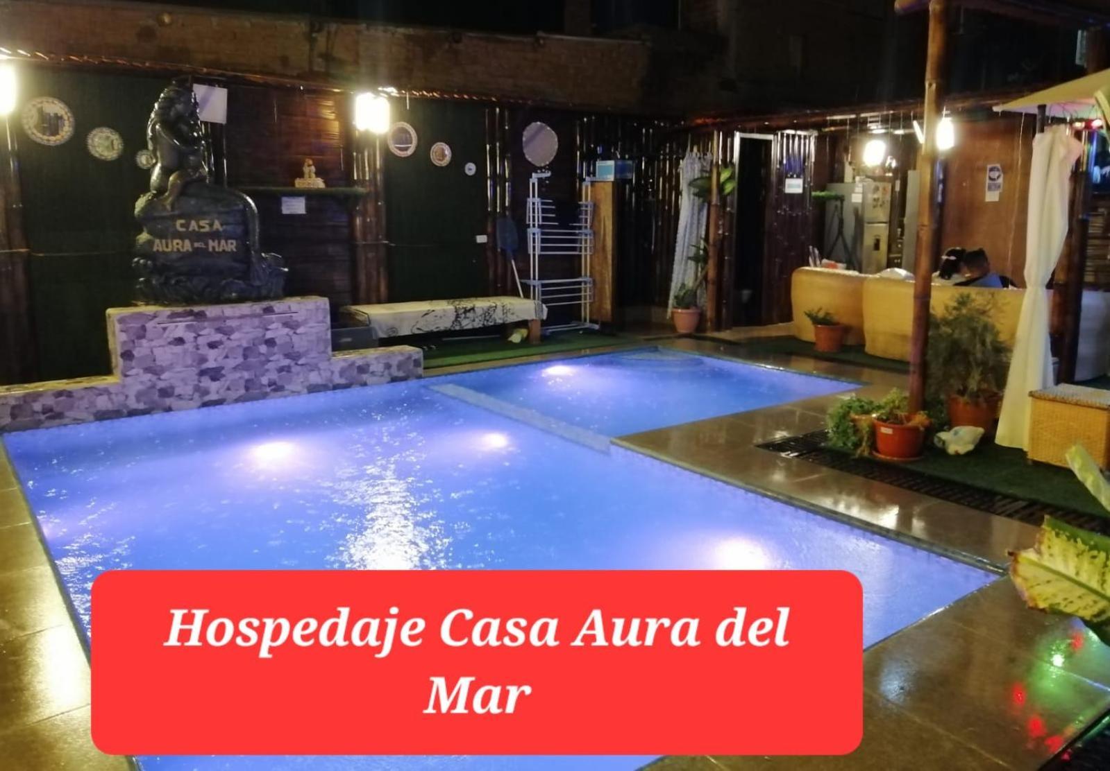 Casa Aura Del Mar Otel Máncora Dış mekan fotoğraf
