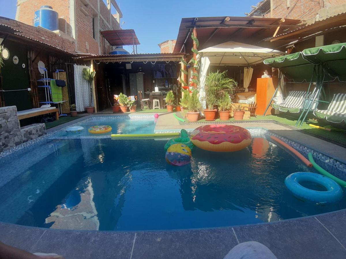 Casa Aura Del Mar Otel Máncora Dış mekan fotoğraf